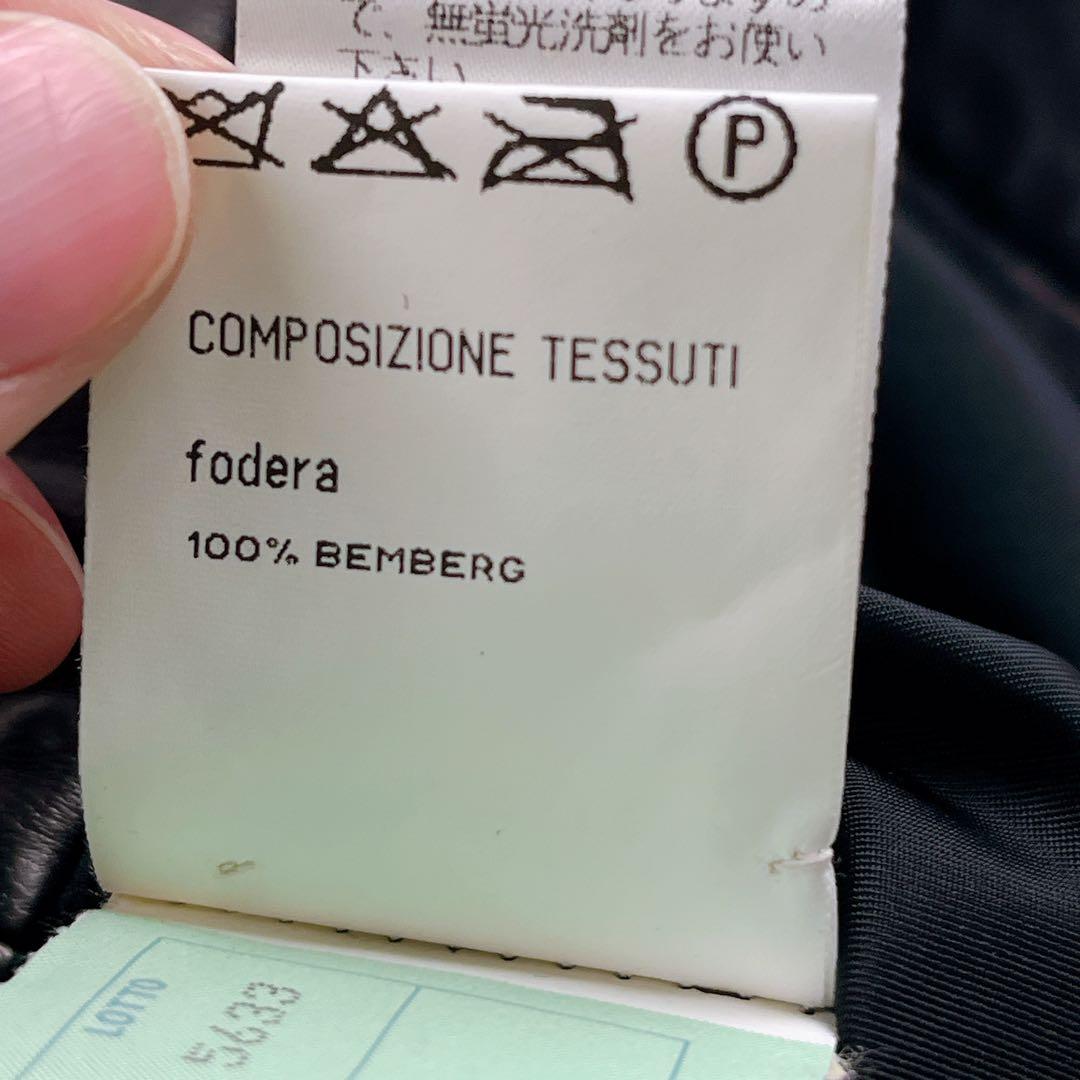 極美品✨DOLCE&GABBANA オールレザー パンツ フレア ブラック黒