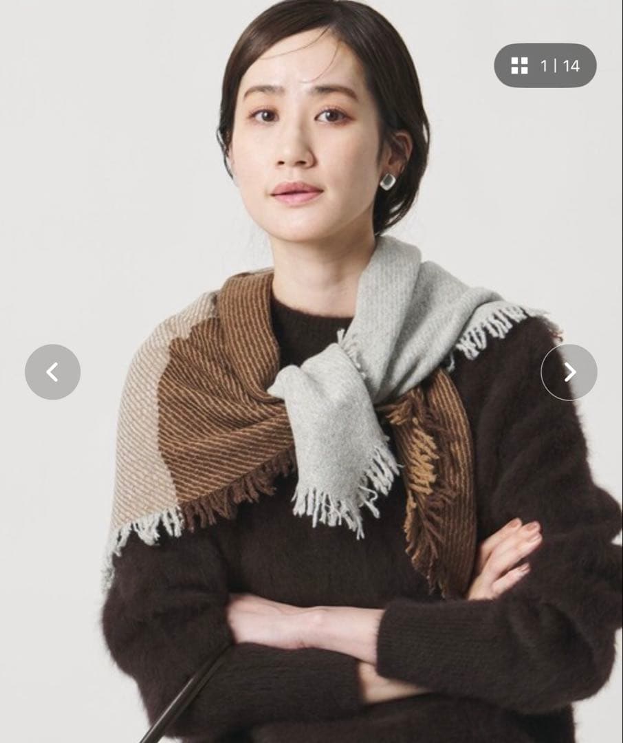 elegancese（エレガンセーゼ）カシミヤストール完売品