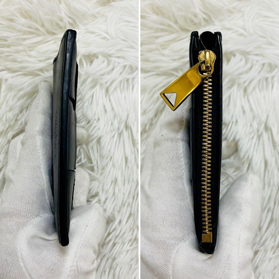 極美✨ボッテガ✨ケース キーリング付き カセット レザー ブラック