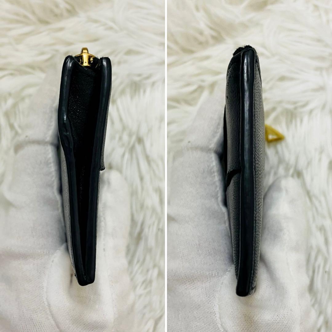 極美✨ボッテガ✨ケース キーリング付き カセット レザー ブラック