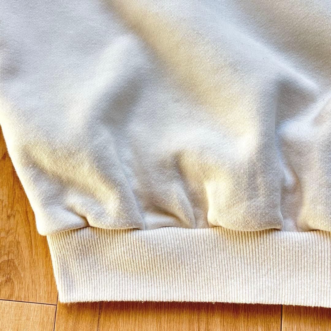 OSHIMA REI クルーネックスウェット パフスリーブ アイボリー