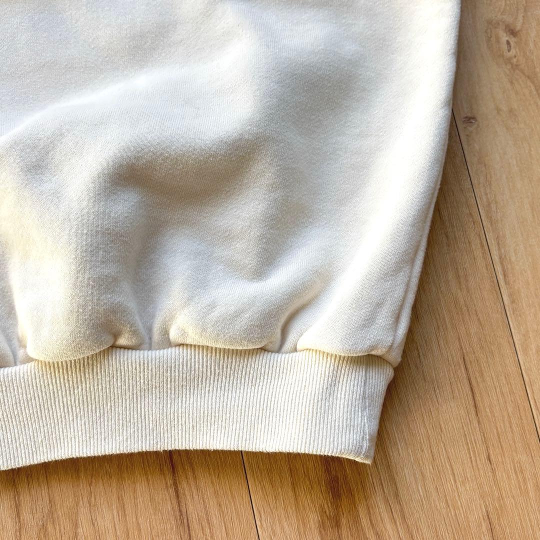 OSHIMA REI クルーネックスウェット パフスリーブ アイボリー