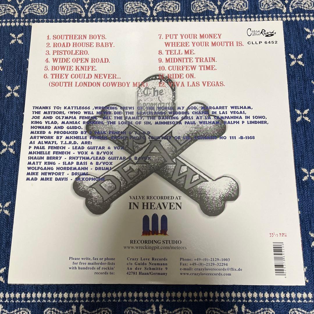 激レア 赤盤 Legendary Raw Deal サイコビリー ロカビリー