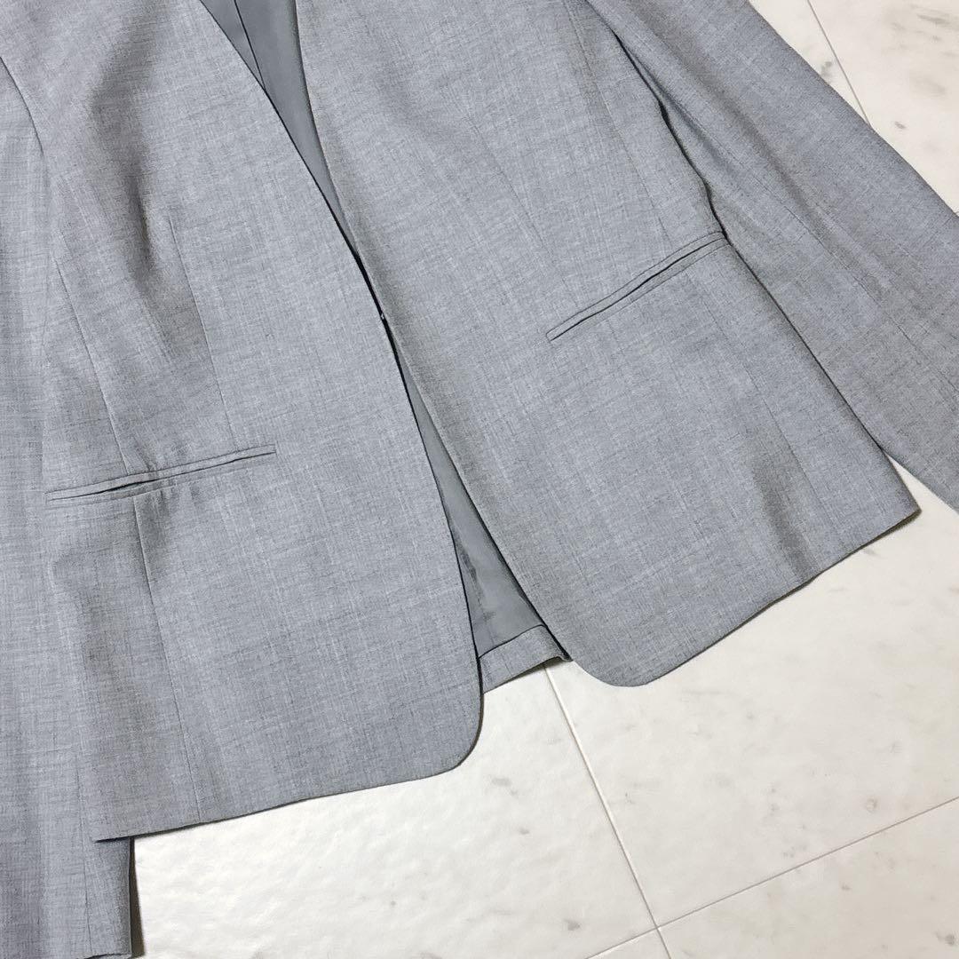 美品 Theory luxe ELLA ノーカラージャケット ストレッチ 40