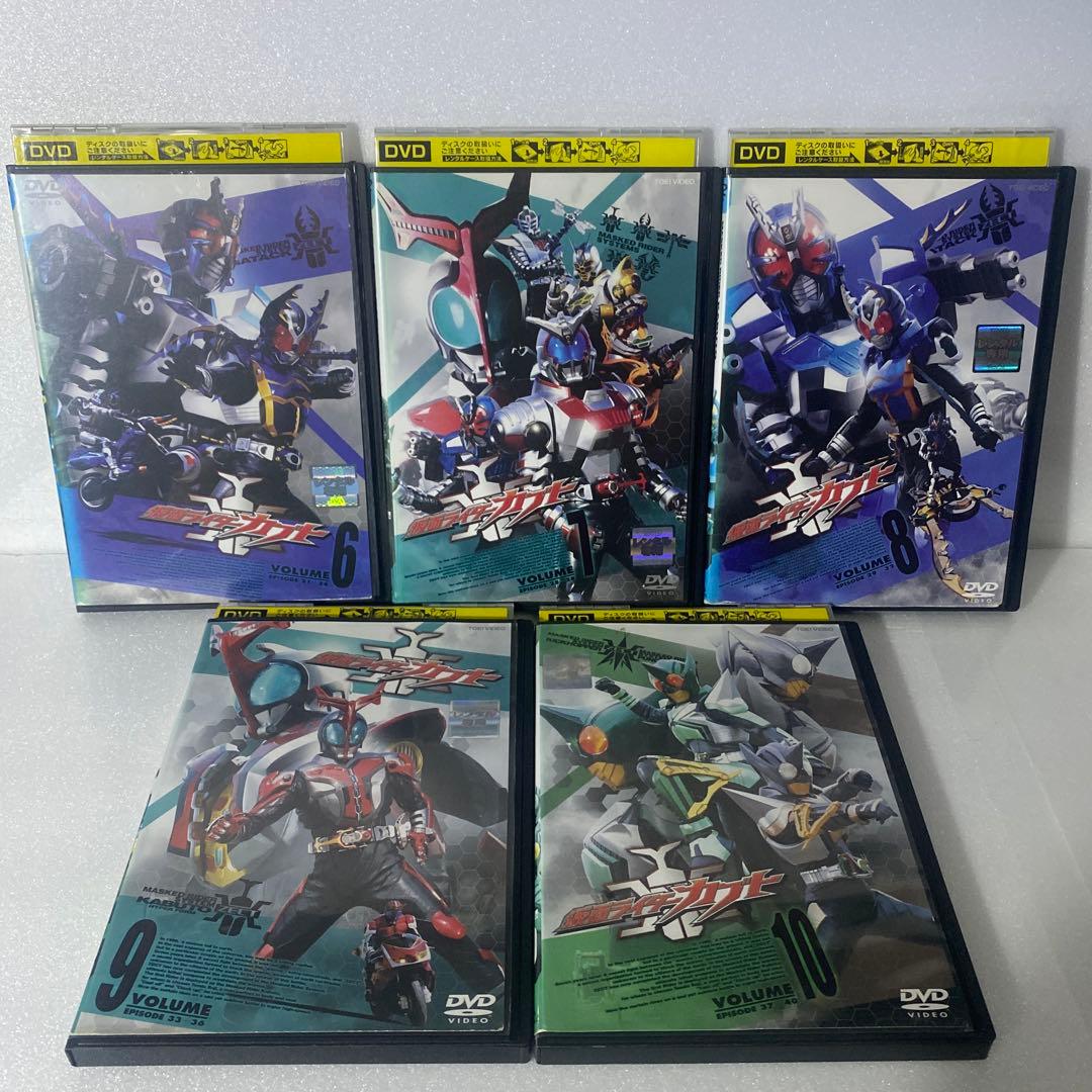 仮面ライダーカブト　DVD14本セット！