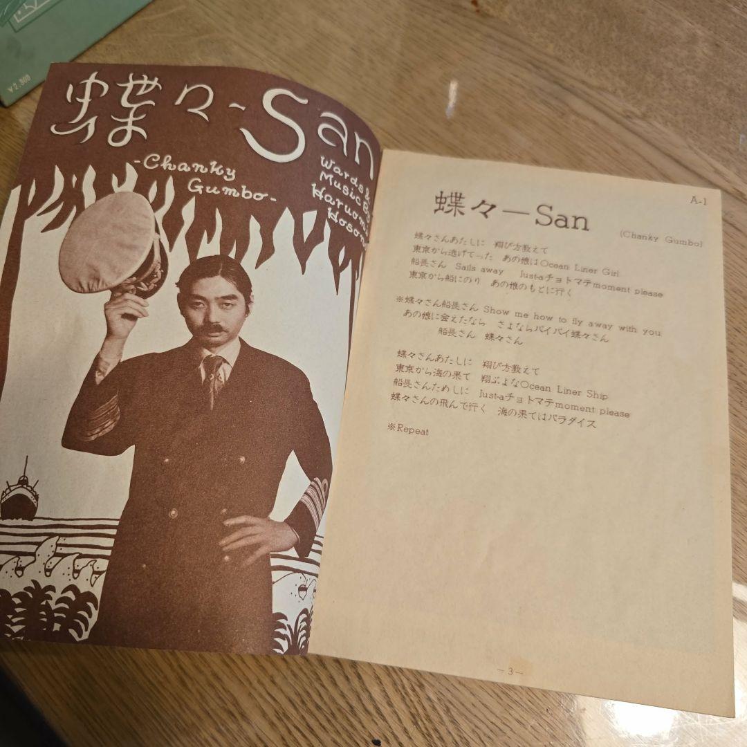 細野晴臣『泰安洋行(Bon Voyage co.)』 レコード