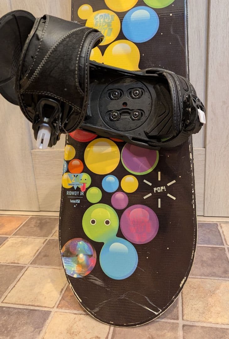 HEAD スノーボード128cm＆バインディング 子供用