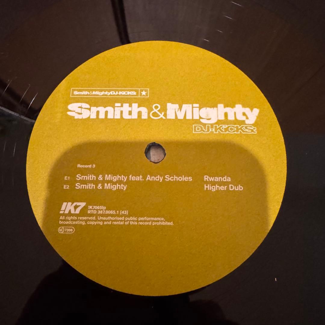 Smith & Mighty DJ-Kicks レコード3枚組