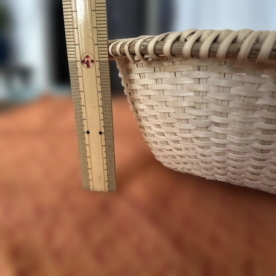 奥会津　編み組細工マタタビ　米とぎ またたびざる