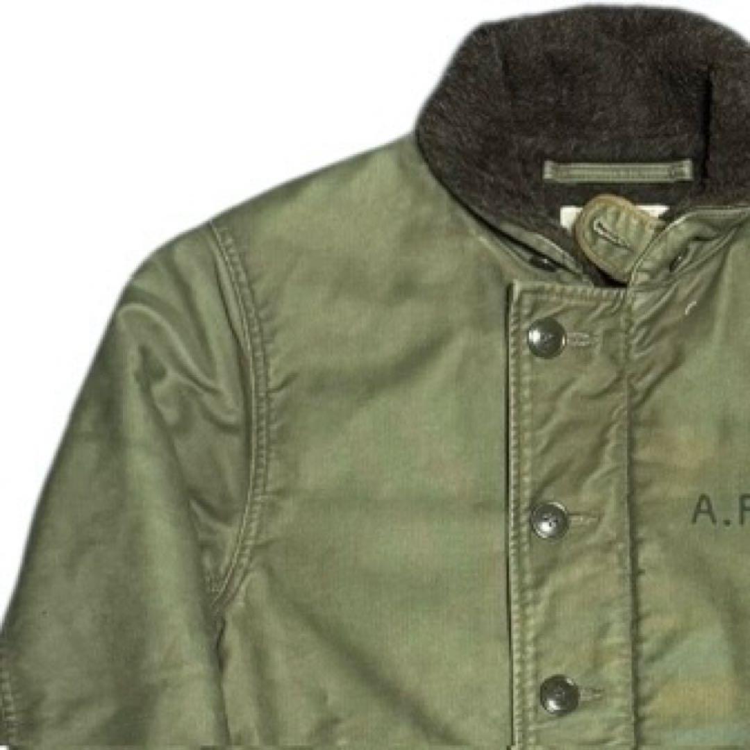 COOTIE ステンシル N-1 デッキジャケット アルパカウールライナー M