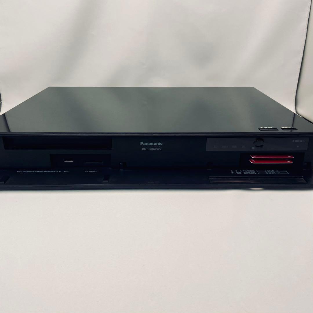 全録レコーダー 6TB Panasonic DMR-BRX6000 動作品