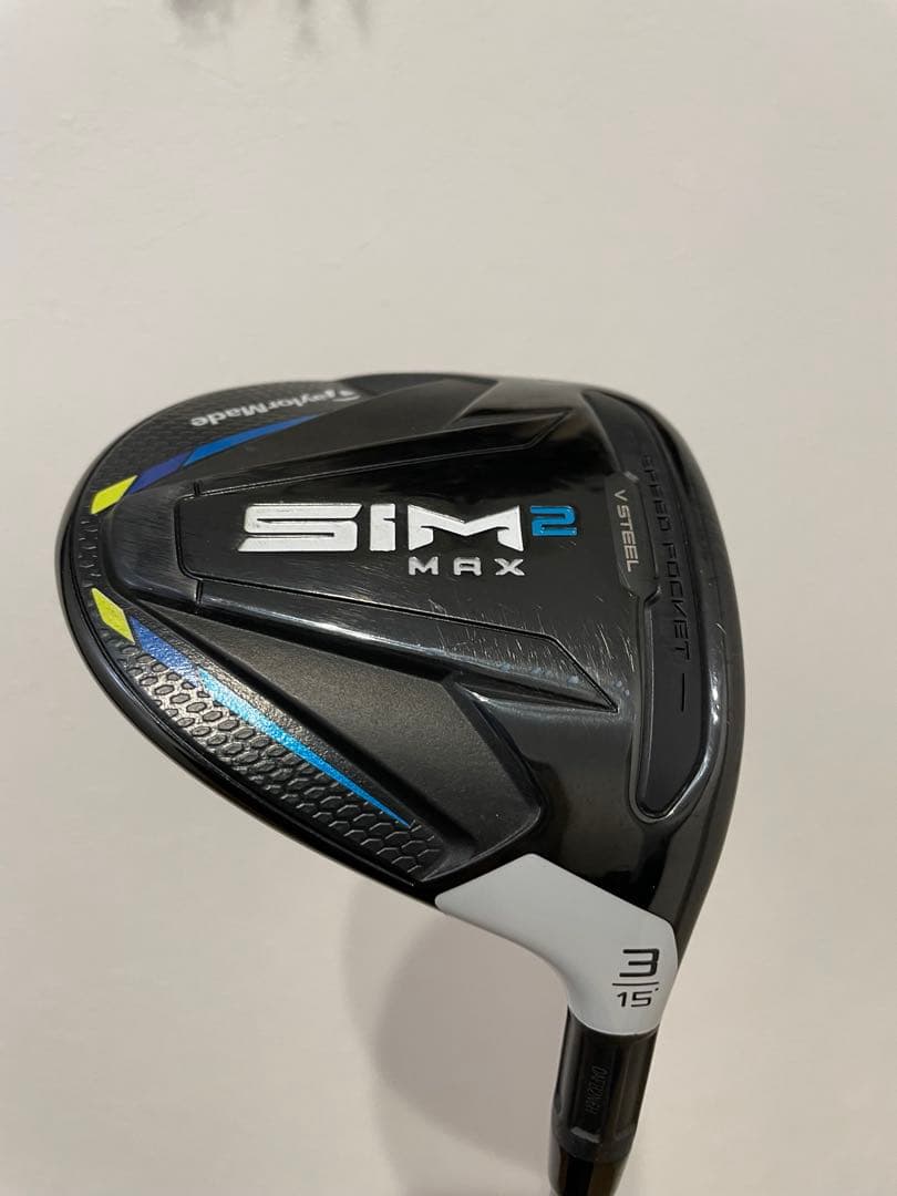 SIM2 MAX 3番フェアウェイウッド15度　Diamana AF70 X