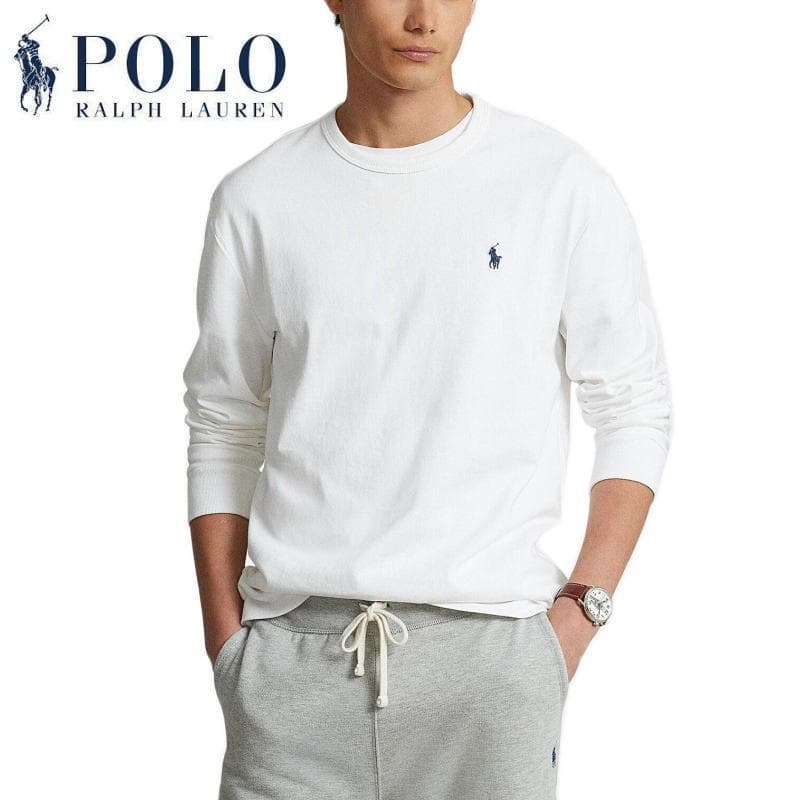 良品 正規 Ｓ ポロ ラルフローレン クラシックフィット ヘビーウエイト ロンＴ