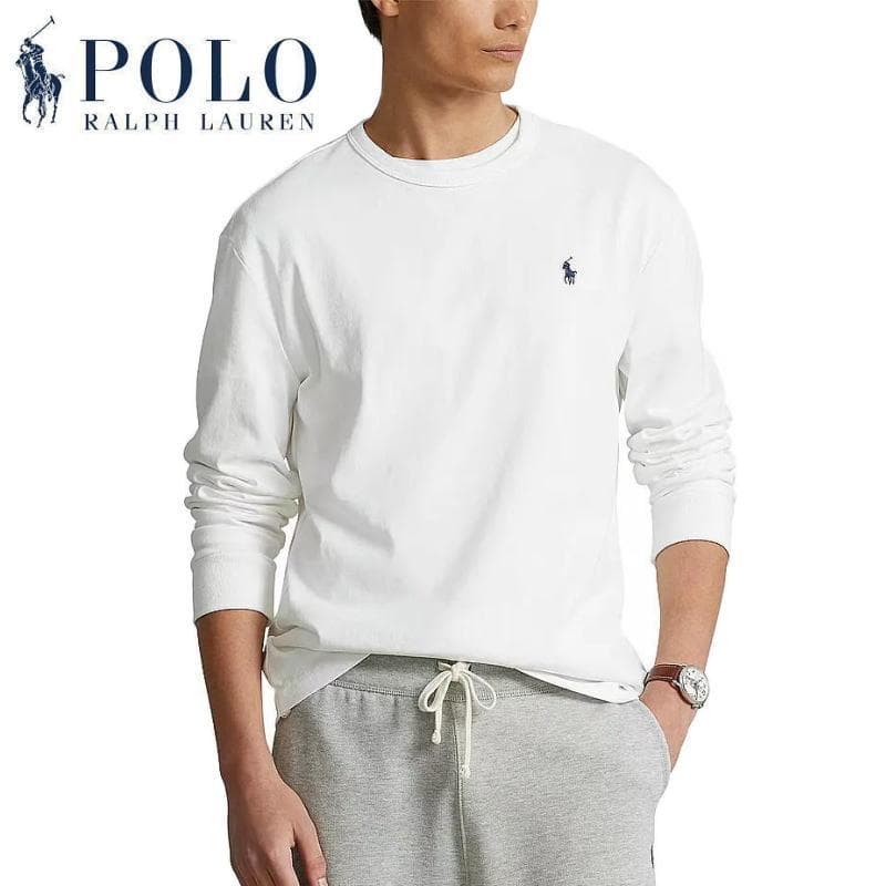 良品 正規 Ｓ ポロ ラルフローレン クラシックフィット ヘビーウエイト ロンＴ