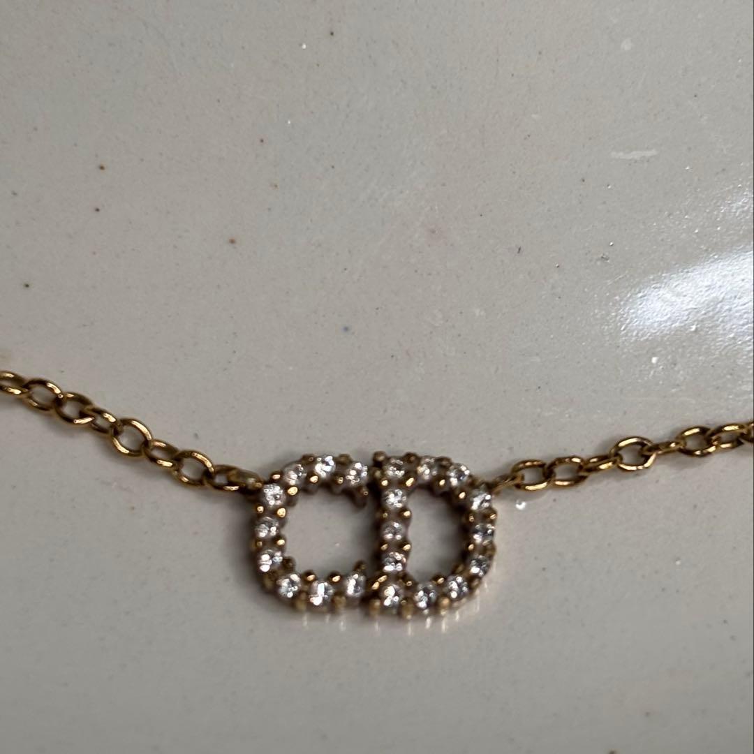 ヴィンテージ♡ChristianDior クリスチャンディオールロゴ ネックレス