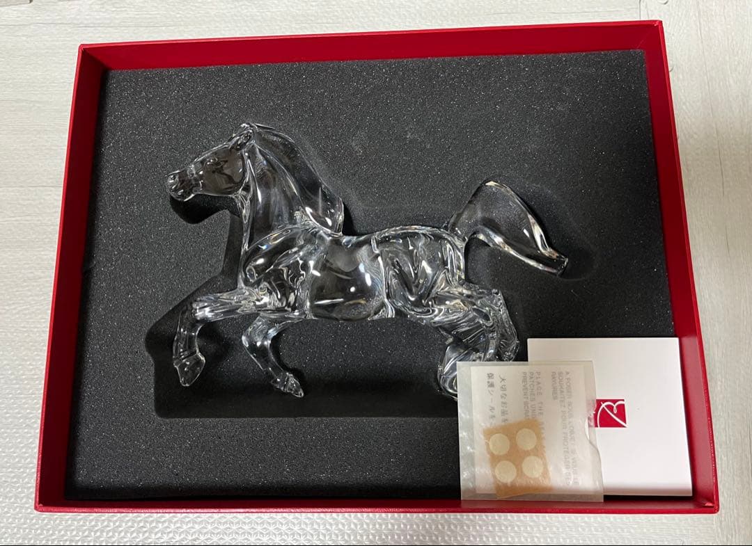 Baccarat バカラ 馬 ホース 干支 大型