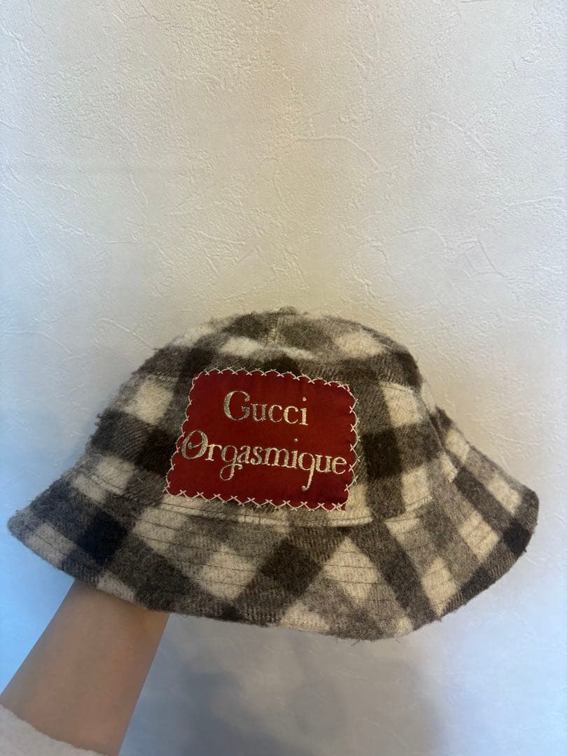 Gucci バケットハット チェック柄 Orgasmique