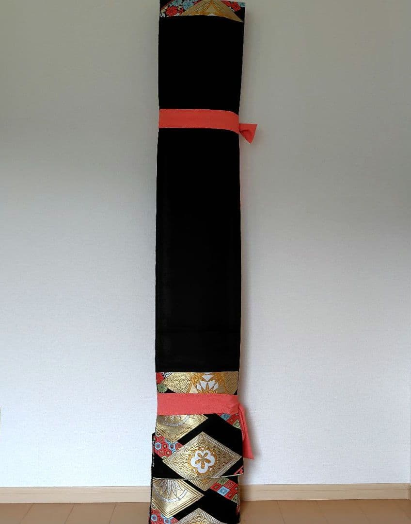 お琴カバー【綾】着物帯 ゆたん油単ハンドメイド 和楽器 正絹 袋帯 山田流