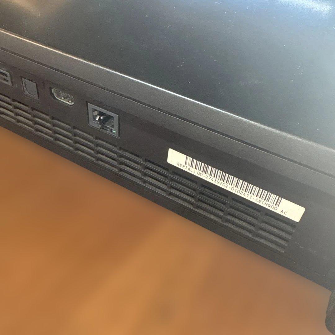 PS3本体アドベントチルドレンクラウドブラック