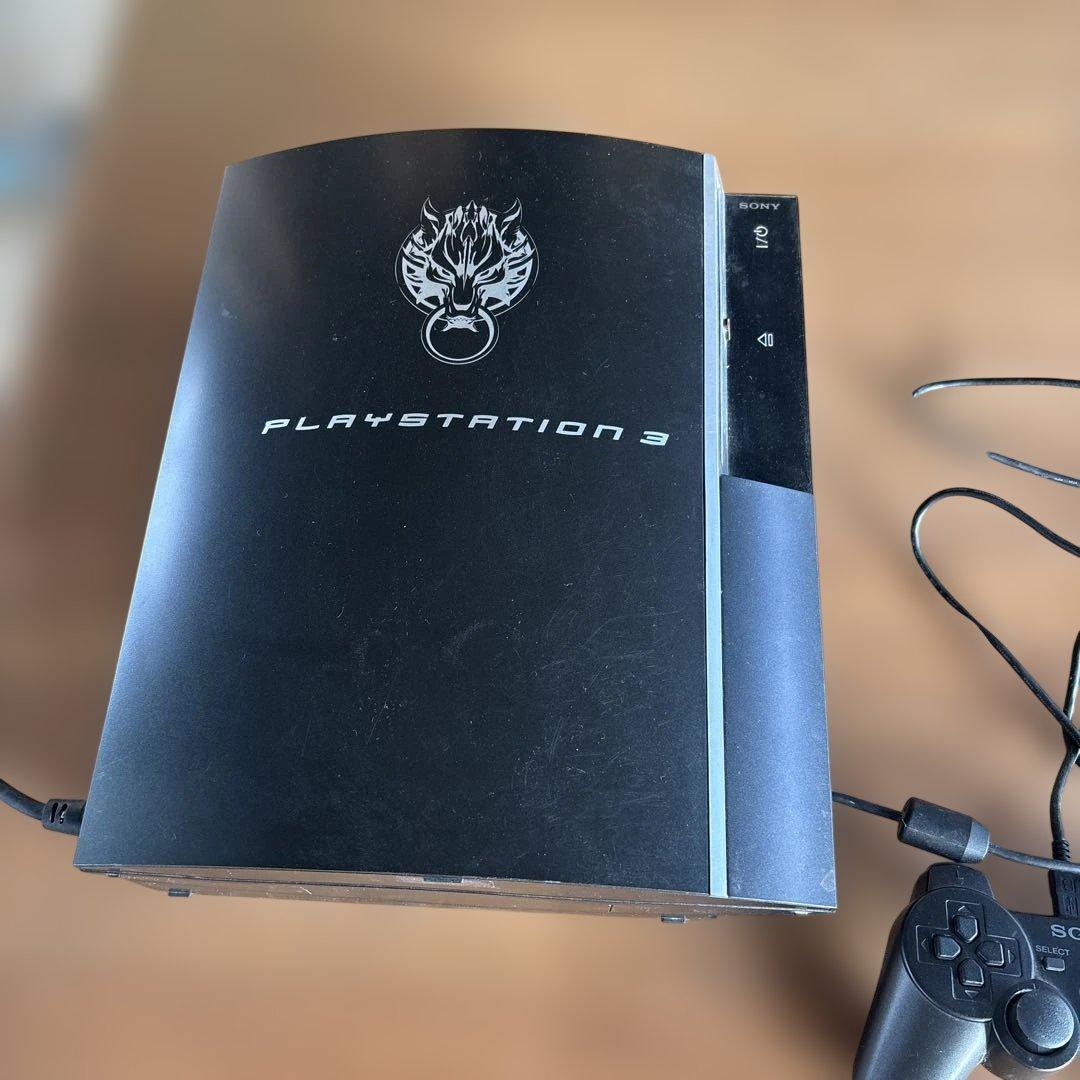 PS3本体アドベントチルドレンクラウドブラック