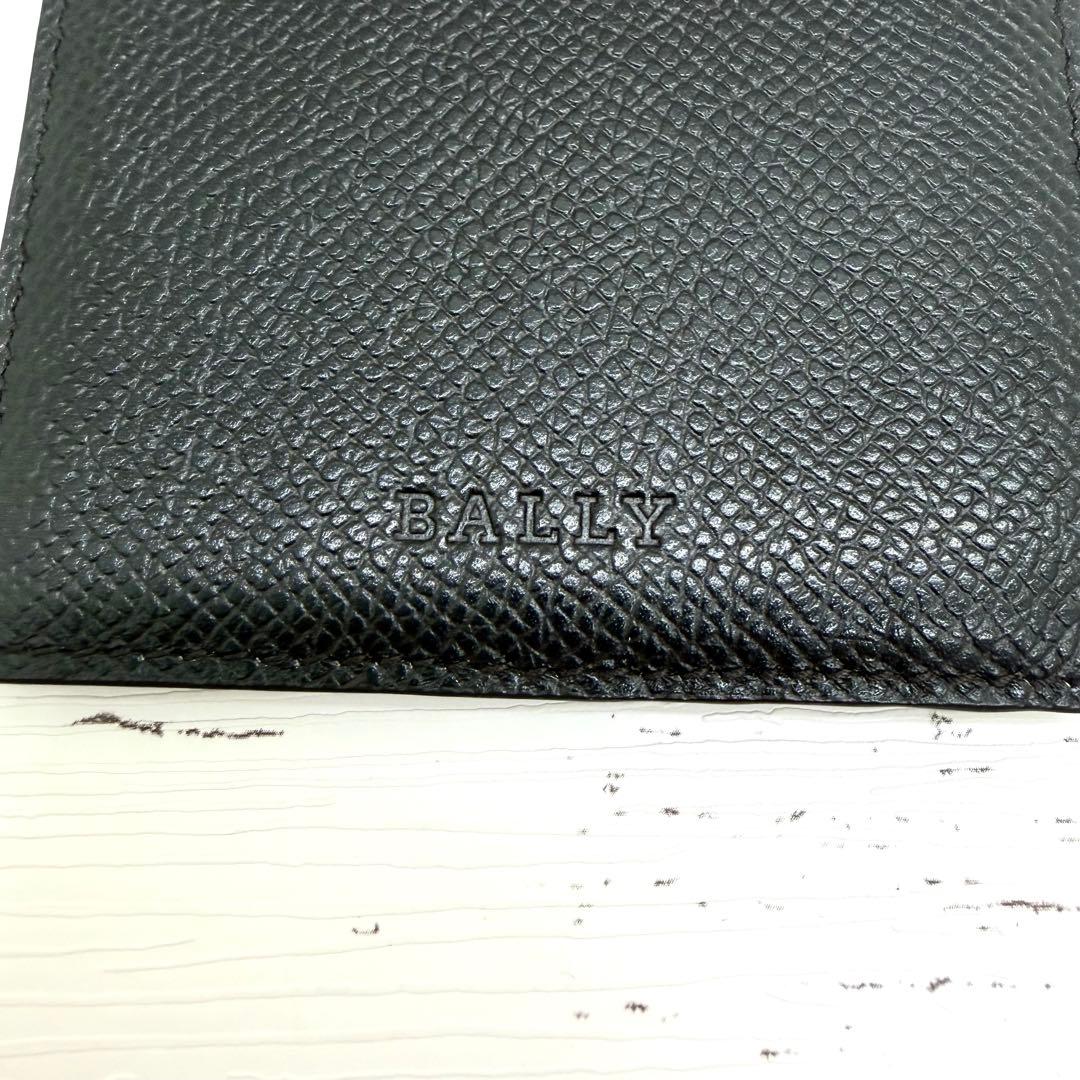 極美品✨ バリー　マネークリップ　シボ革　レザー　財布　カードケース