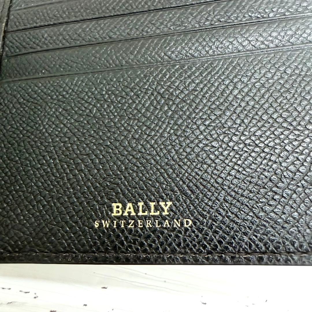 極美品✨ バリー　マネークリップ　シボ革　レザー　財布　カードケース