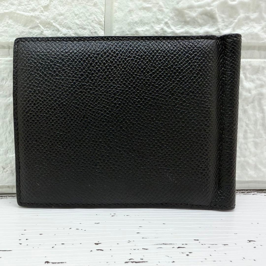 極美品✨ バリー　マネークリップ　シボ革　レザー　財布　カードケース