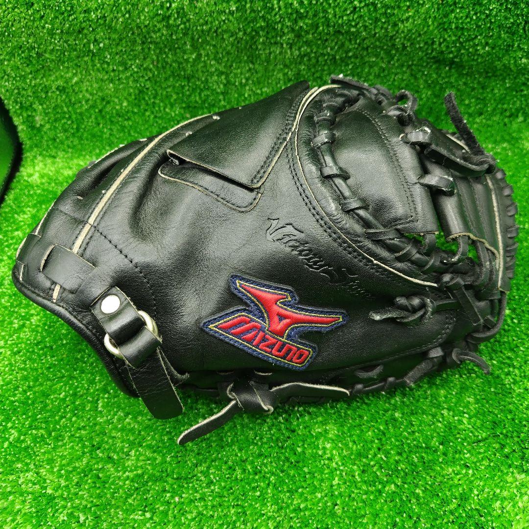 【美品】野球グローブ　少年軟式キャッチャーミット　ミズノ