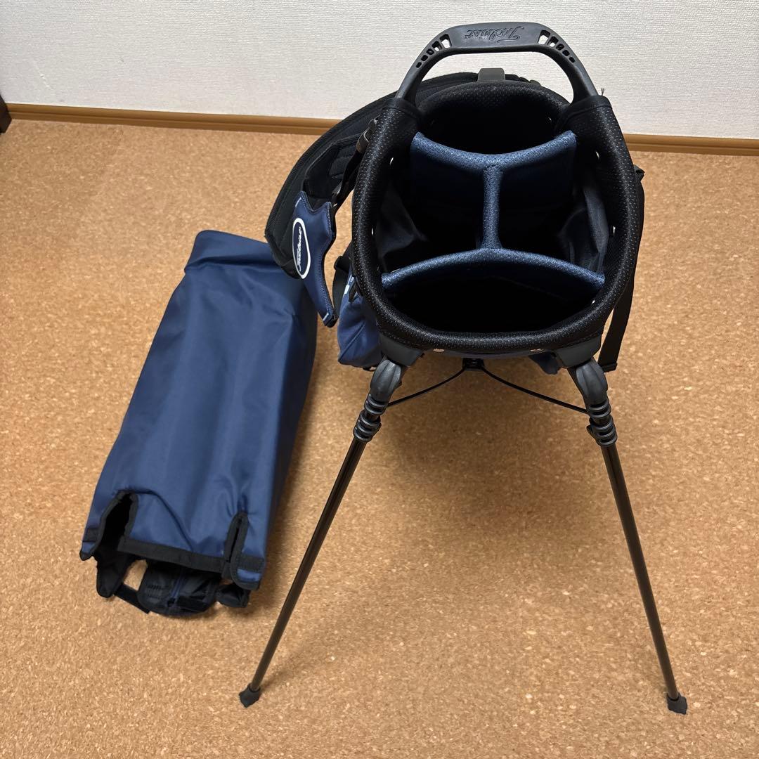 Titleist スタンドバッグ ネイビー カバー付き