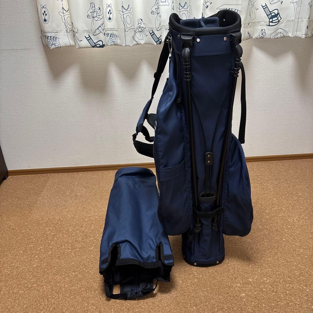 Titleist スタンドバッグ ネイビー カバー付き