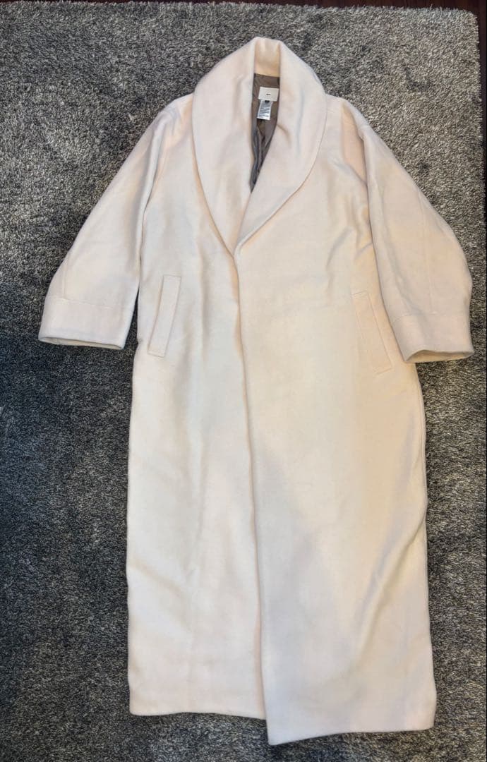 【新品】注意点あり Sov. / アンゴラショールカラーコート 38