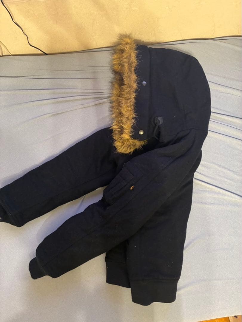 ALPHA n2b ファー付きミリタリージャケット Mサイズ y2k