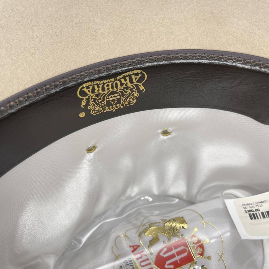 AKUBRA COOLABAH アクーブラ オーストラリア製 ハット 58