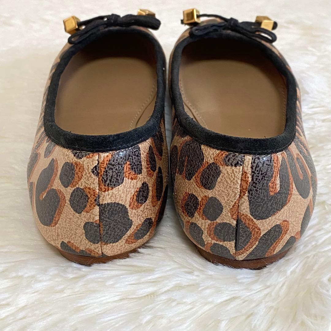 ✨美品✨LOUIS VUITTON ルイヴィトン フラットシューズ レオパード柄