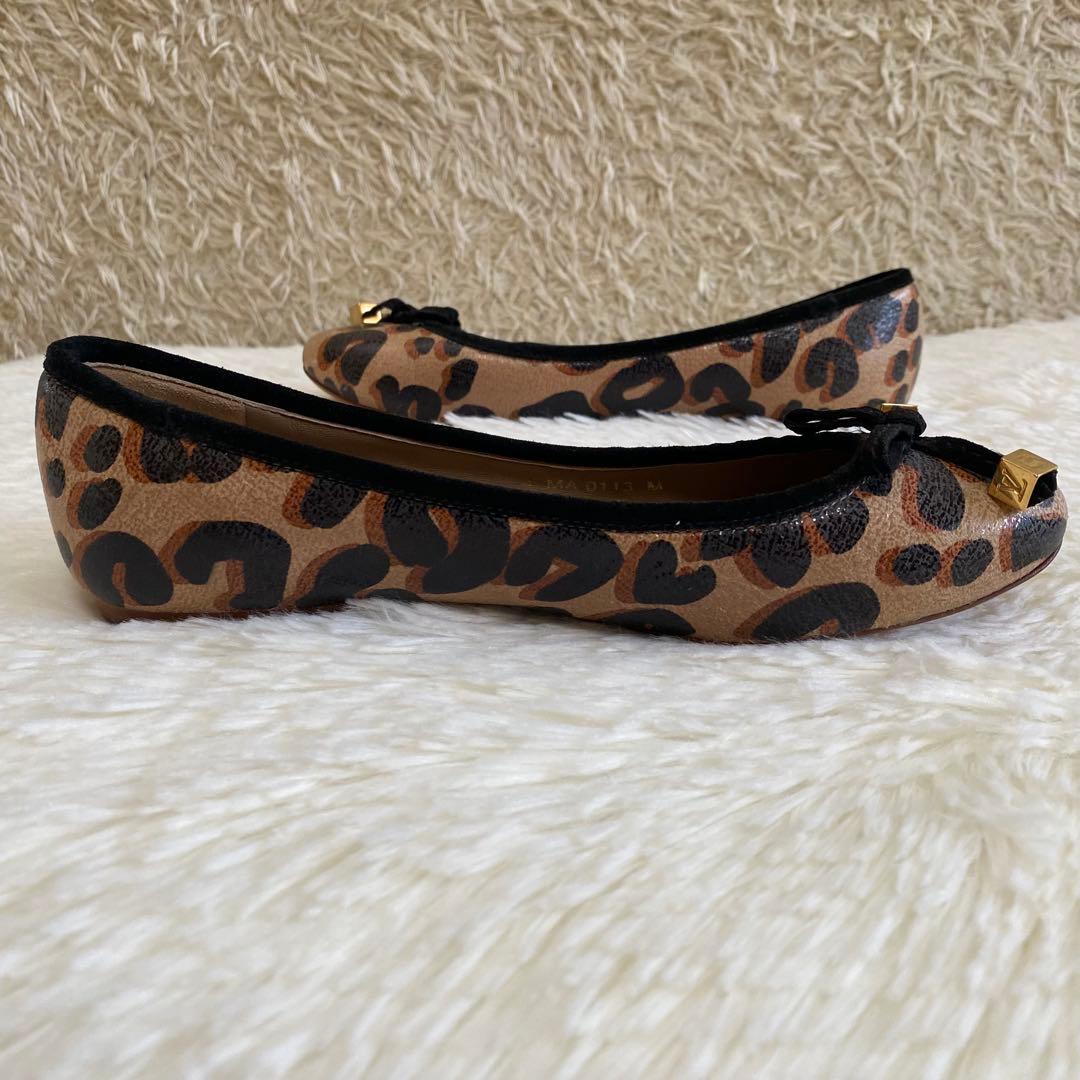 ✨美品✨LOUIS VUITTON ルイヴィトン フラットシューズ レオパード柄