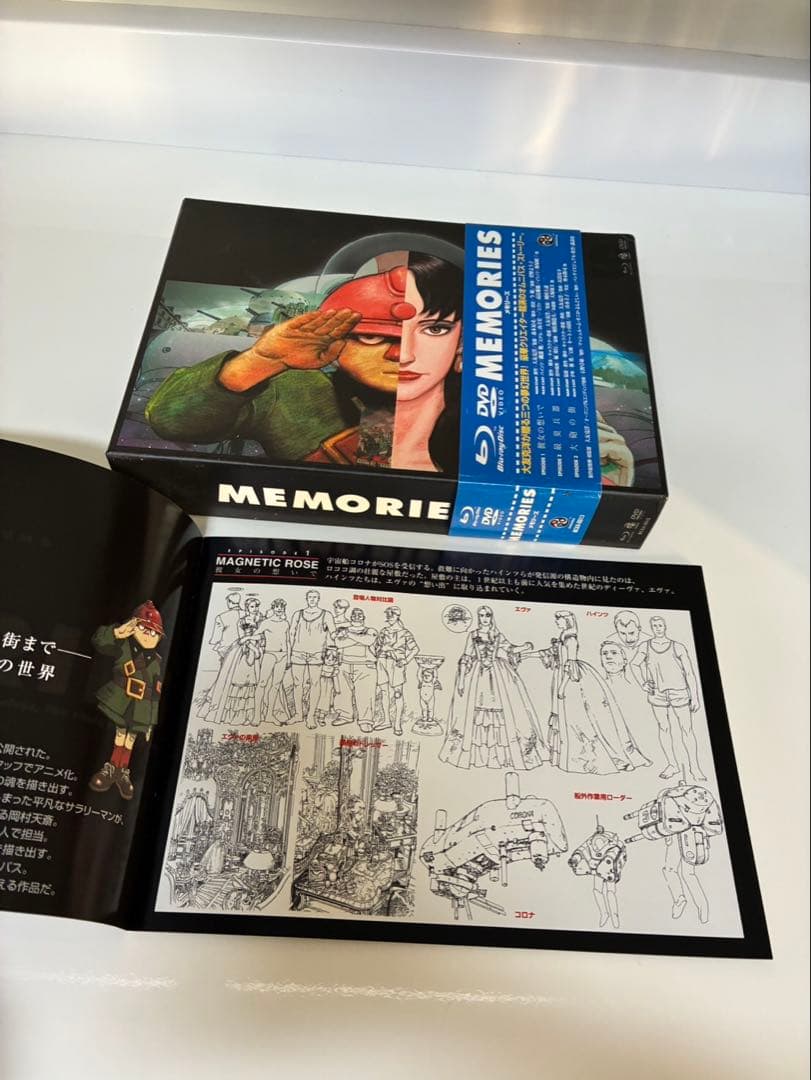 MEMORIES DVD 2枚組　メモリーズ　95 バンダイ　松竹　講談社
