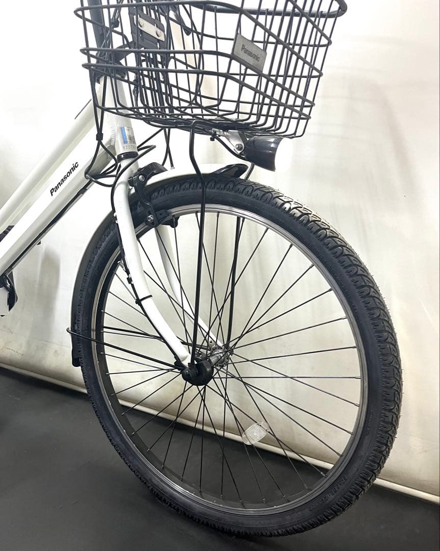 1年保証 新型　パナソニック　ティモ　26インチ　街乗り　白　電動アシスト自転車