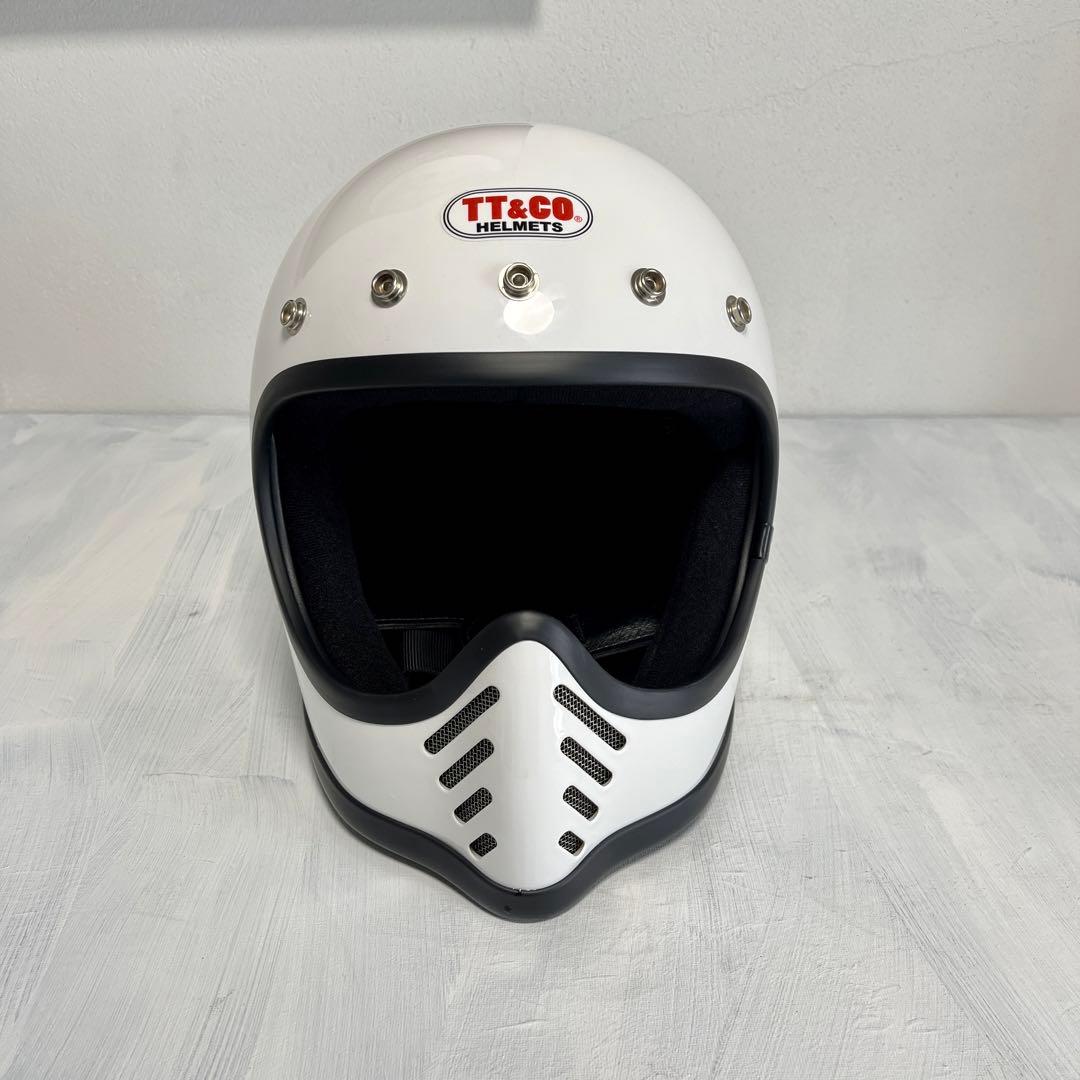 （美品）TT&CO モトモト3 SG/DOT フルフェイス