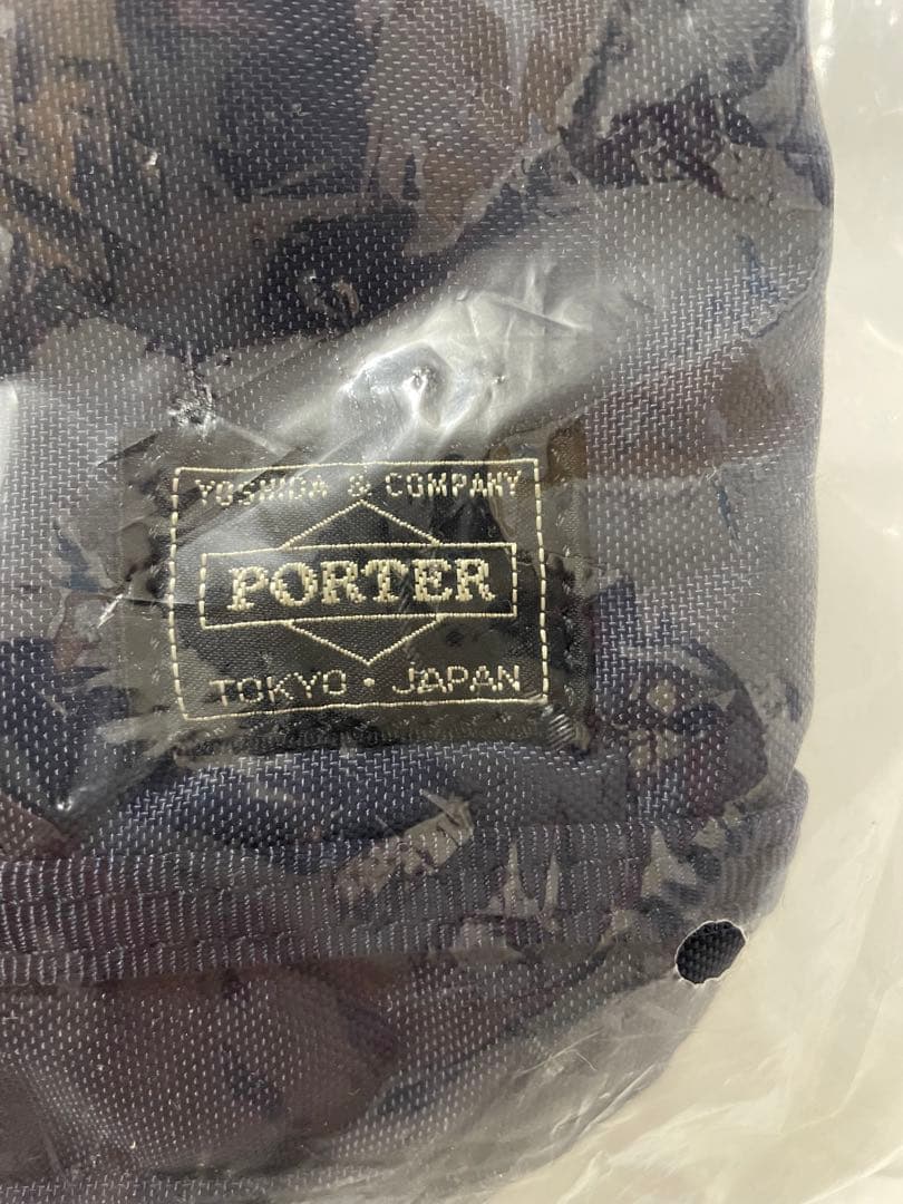 吉田カバン PORTER FLASH ネイビー ショルダーバッグ