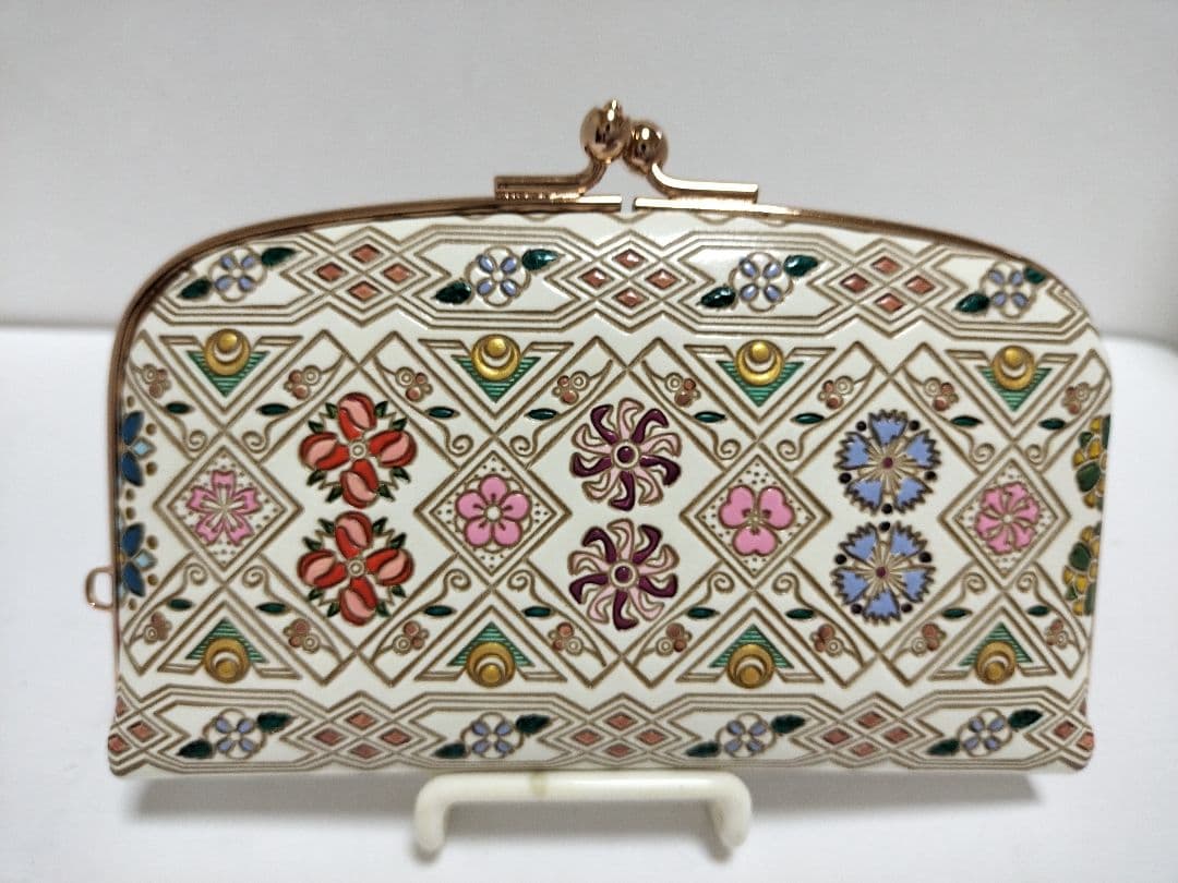 文庫屋大関　天溝がま口　花菱