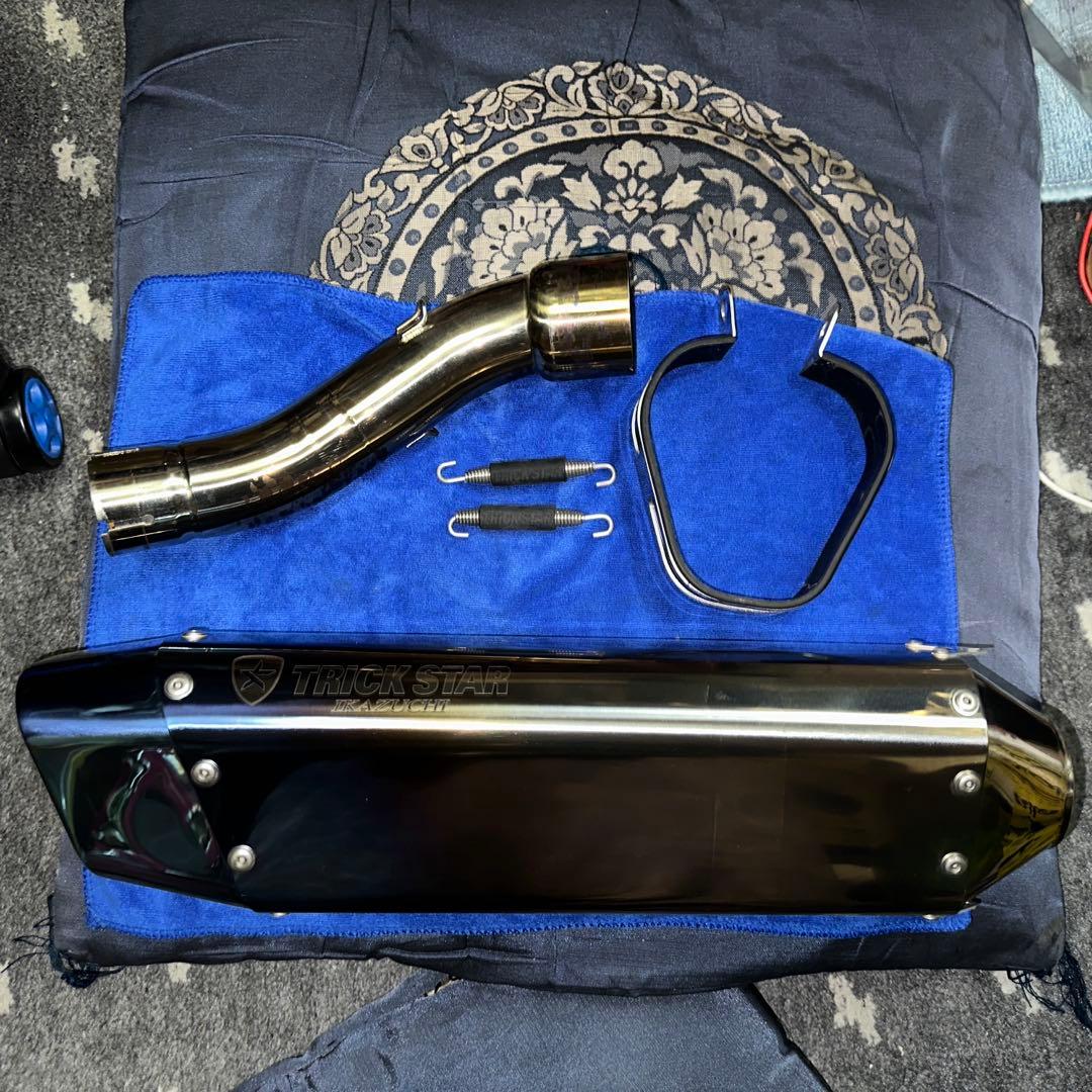 CBR250RR スリップオンマフラー IKAZUCHI 焼チタン