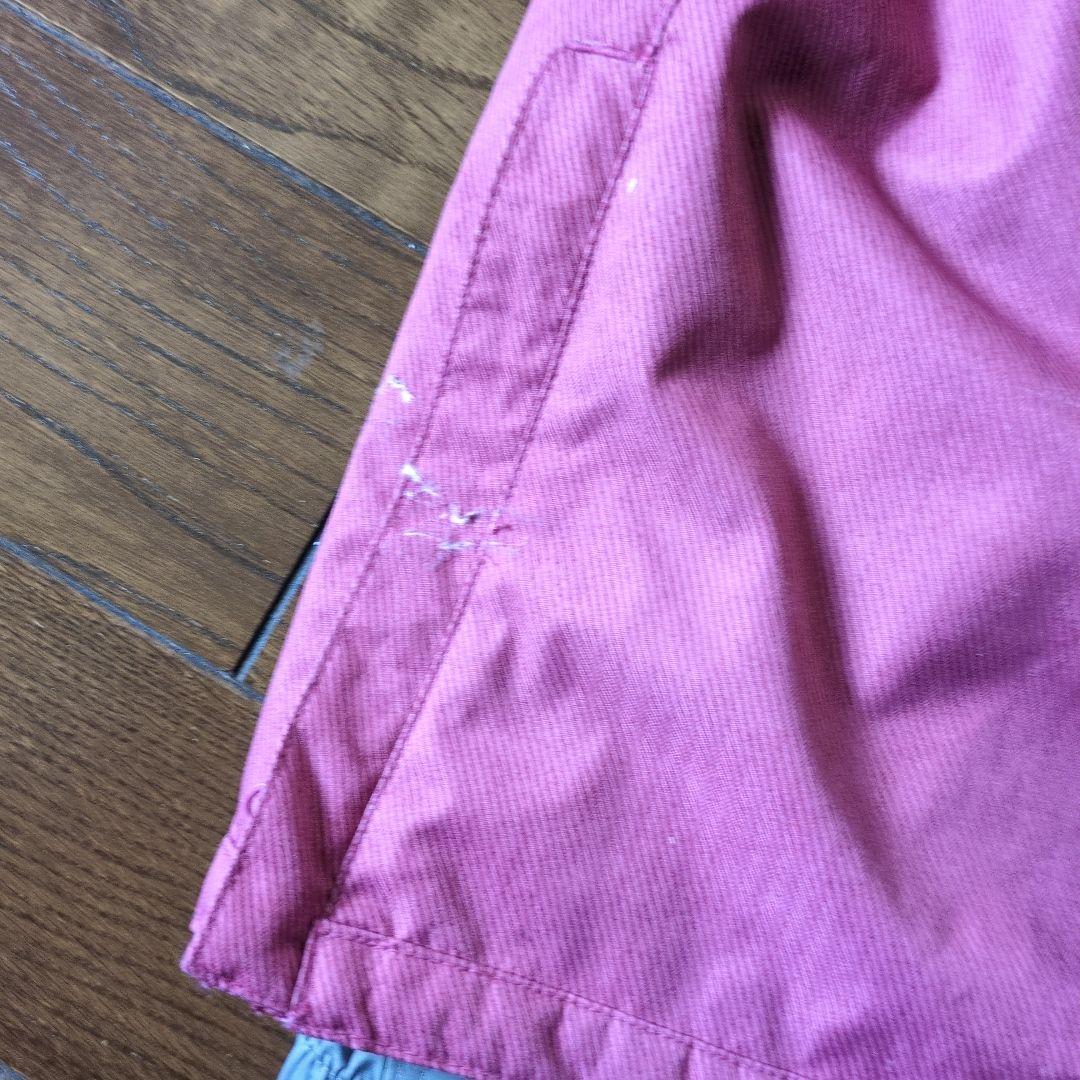 ROXY　スノボウェア　上下セット　Ｍ　総柄　ボタニカル　ワインレッド　ボルドー