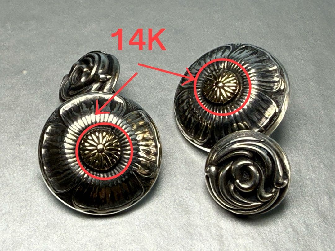 Bohlin Concho Cufflinks ボーリンコンチョカフスリングス