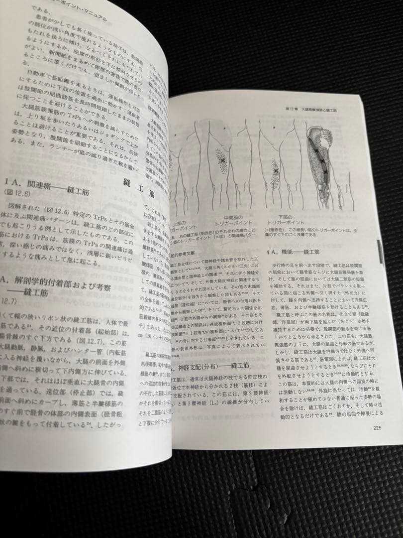 トリガーポイントマニュアル 第３巻 下肢編　美品