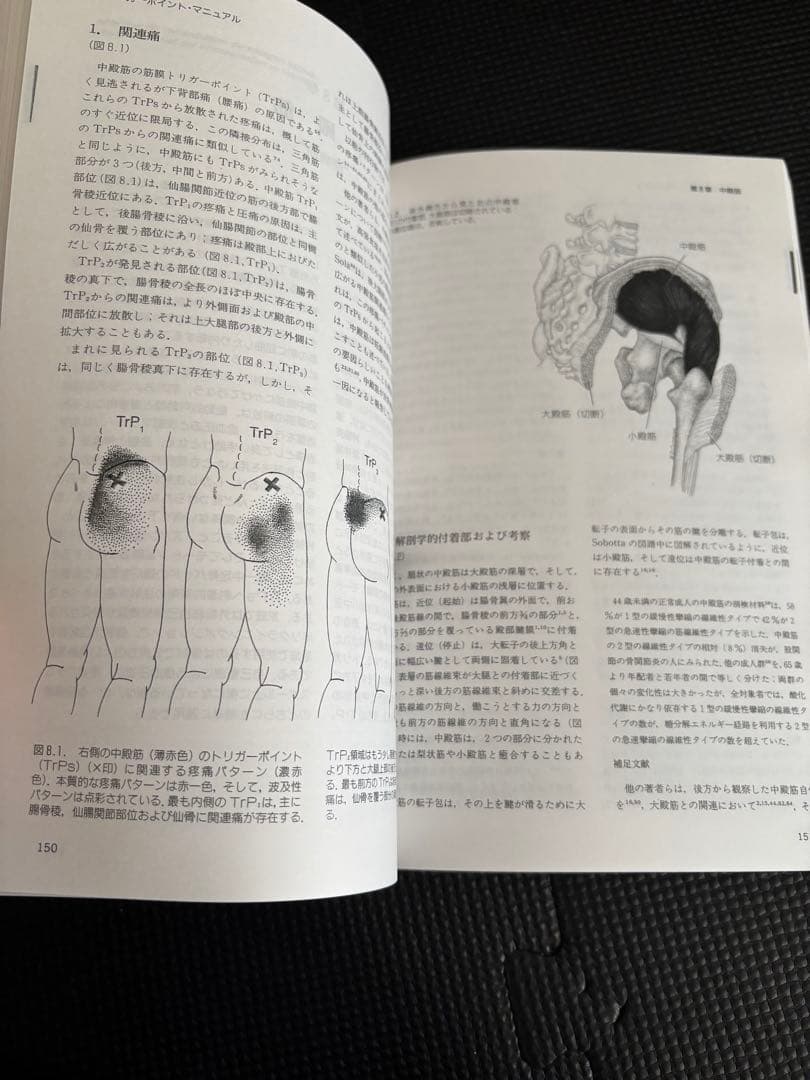トリガーポイントマニュアル 第３巻 下肢編　美品