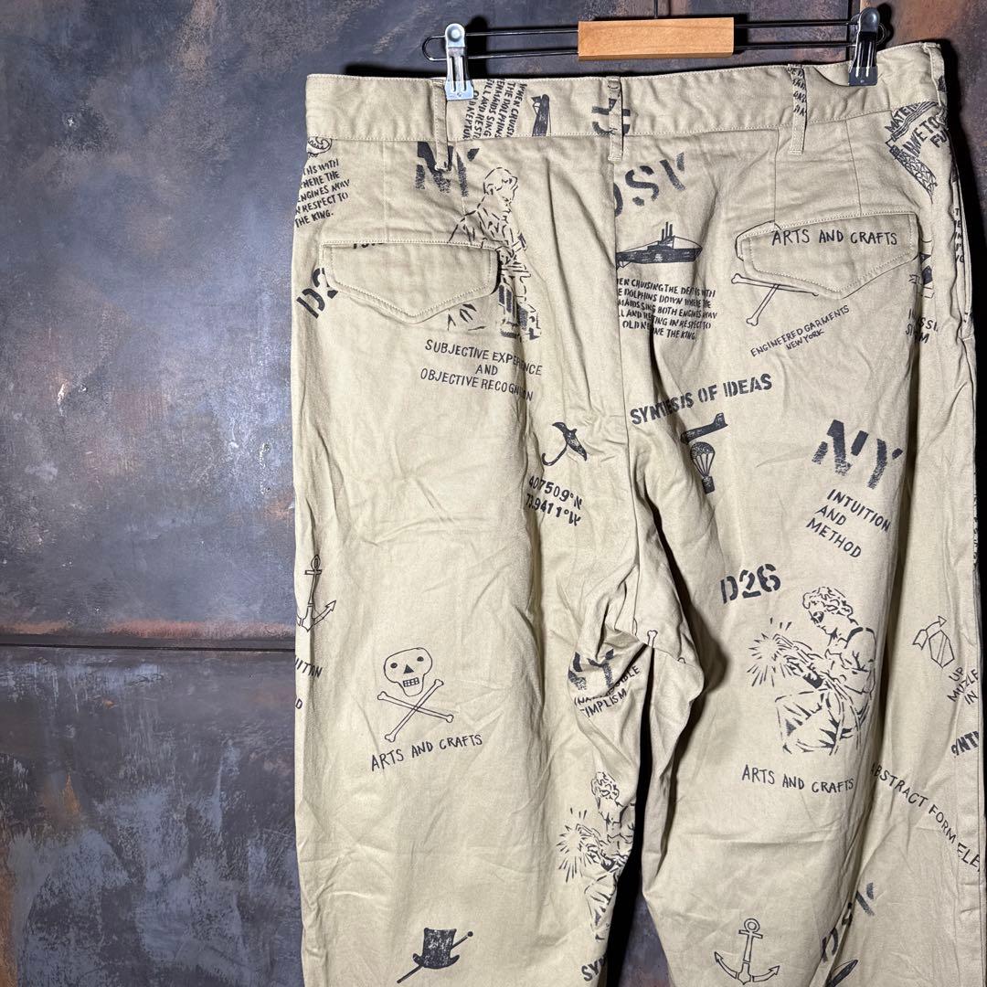 25SS エンジニアドガーメンツ　オフィサーペイントパンツ XL 美品