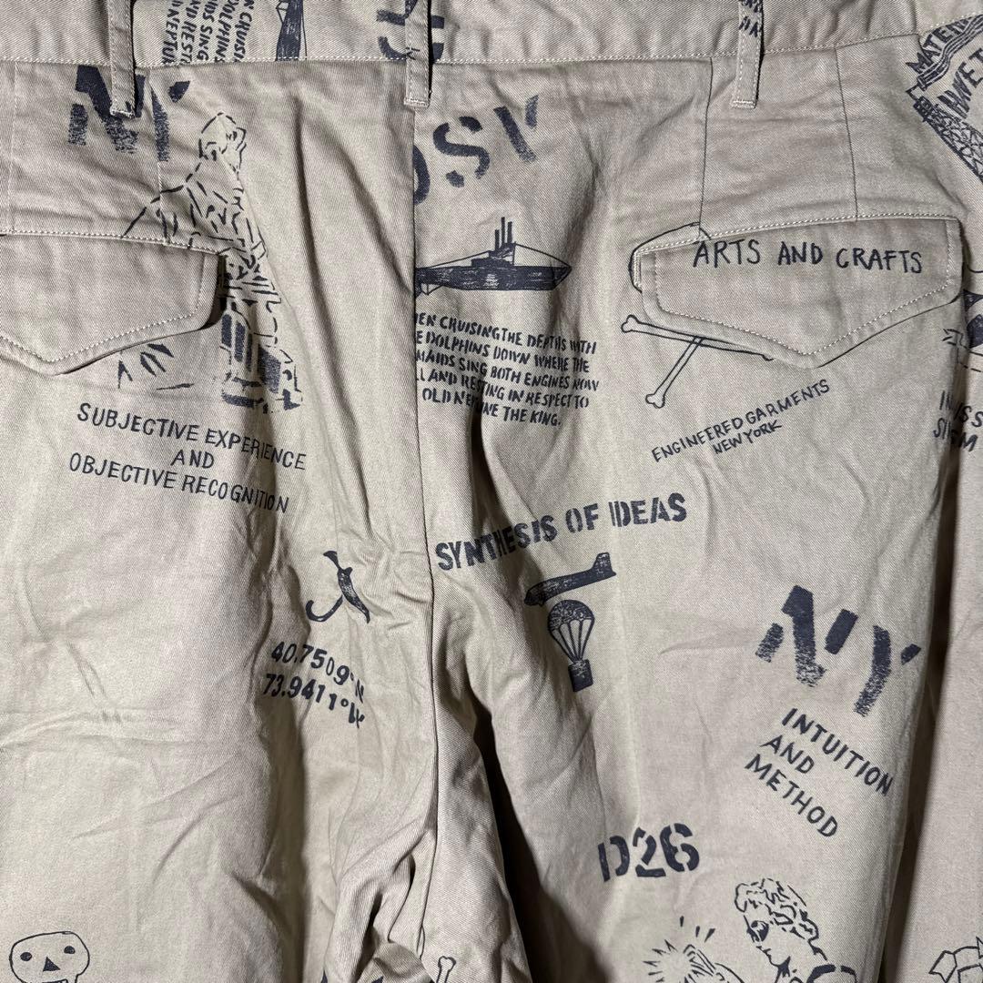 25SS エンジニアドガーメンツ　オフィサーペイントパンツ XL 美品