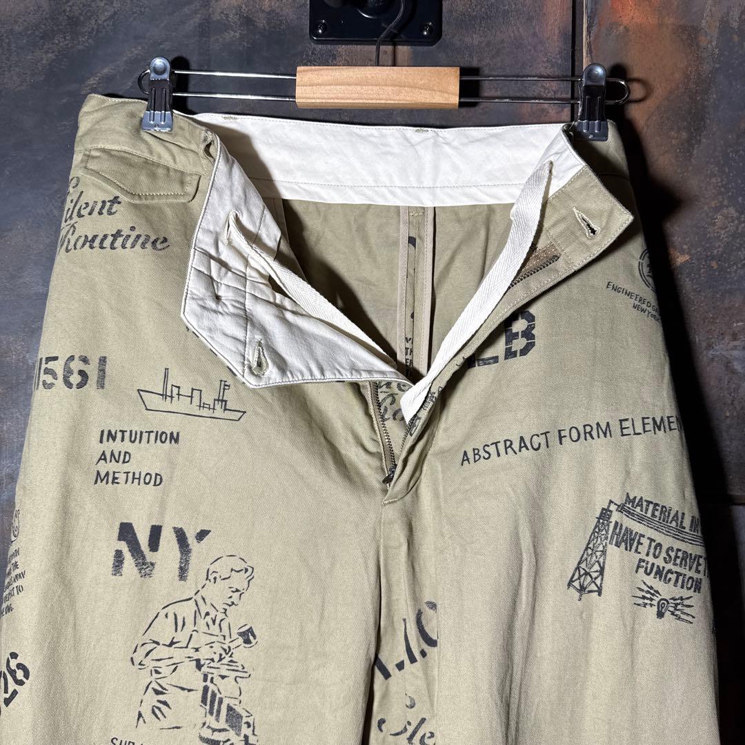 25SS エンジニアドガーメンツ　オフィサーペイントパンツ XL 美品