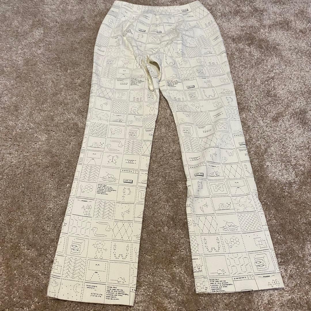新品未使用　paloma wool パンツ　白