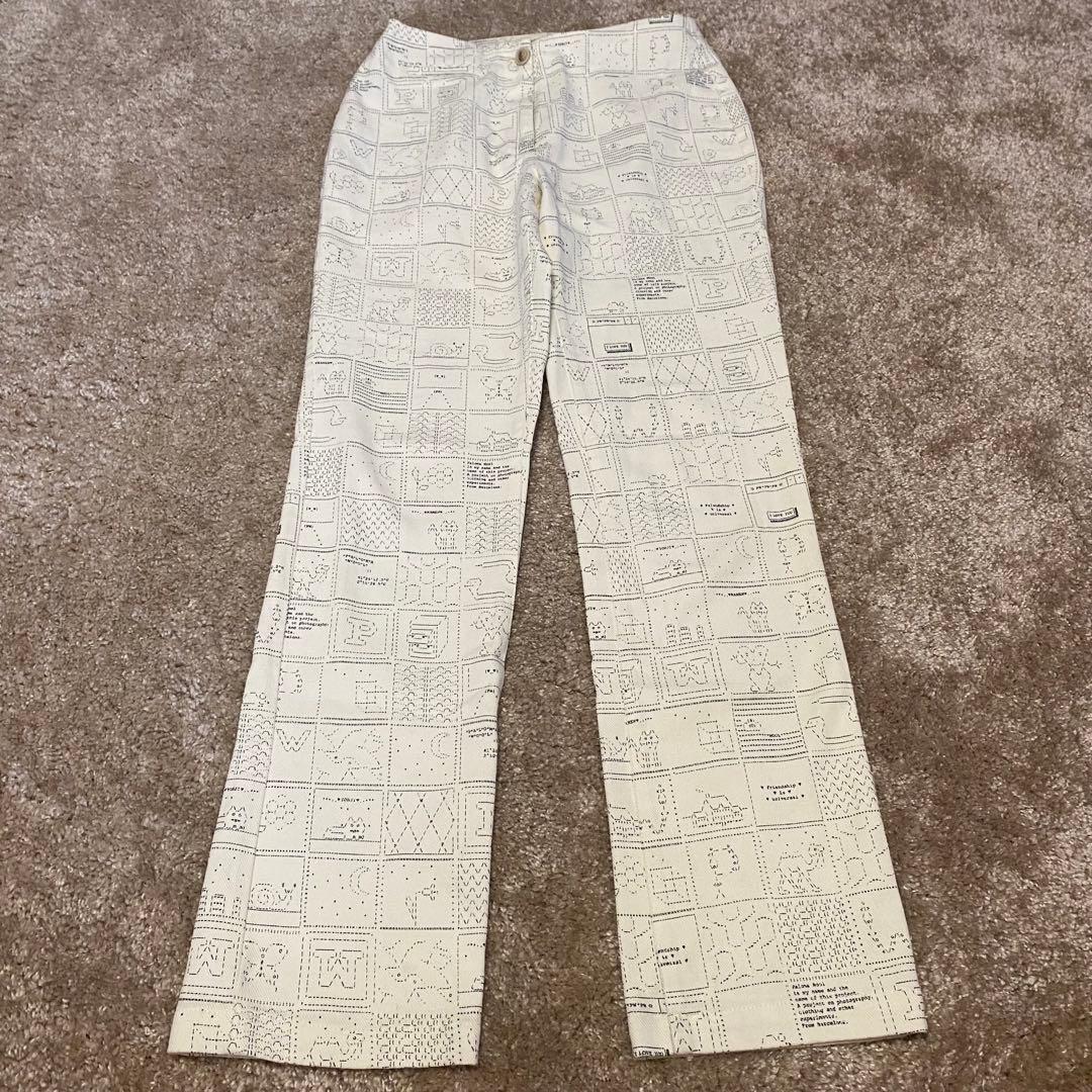 新品未使用　paloma wool パンツ　白